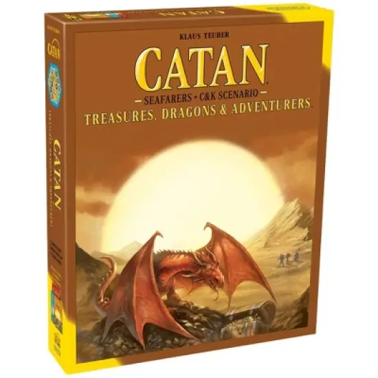 Catan Seafarers + C&K Scenario Treasures, Dragons & Adventurers Game Expansion image {1}
