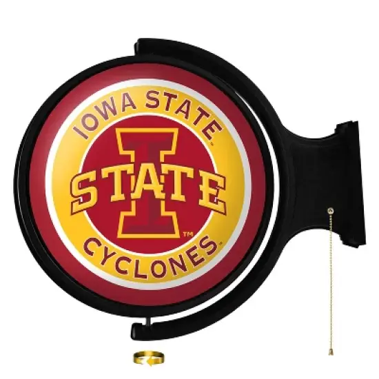 University Original Round Rotating Lighted Wall Sign image {35}
