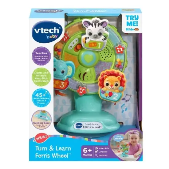 VTech Turn & Learn Ferris Wheel Baby Toy image {5}