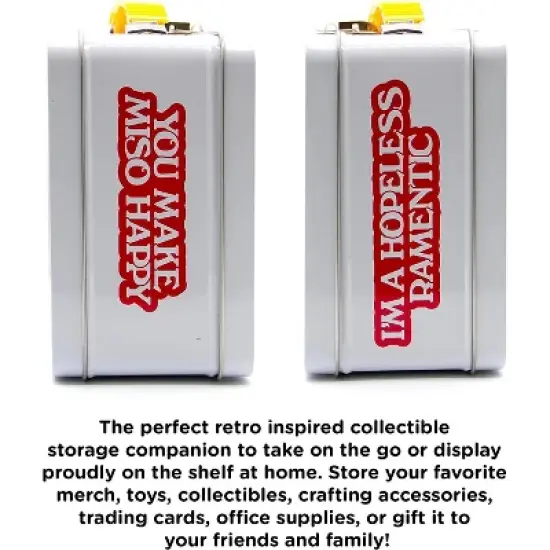 Aquarius Puzzles Ramen Retro Tin Storage Box image {3}