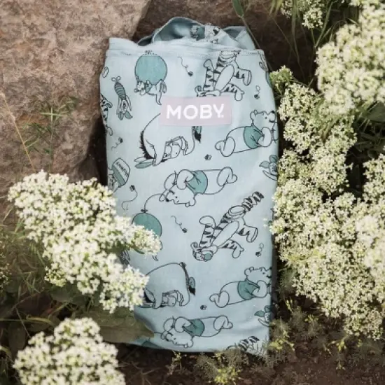 Moby Wrap Feather Knit Baby Carrier image {3}