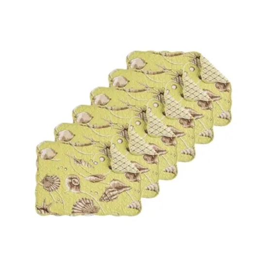 C&F Home Cotton Machine Washable Reversible Placemats image {12}