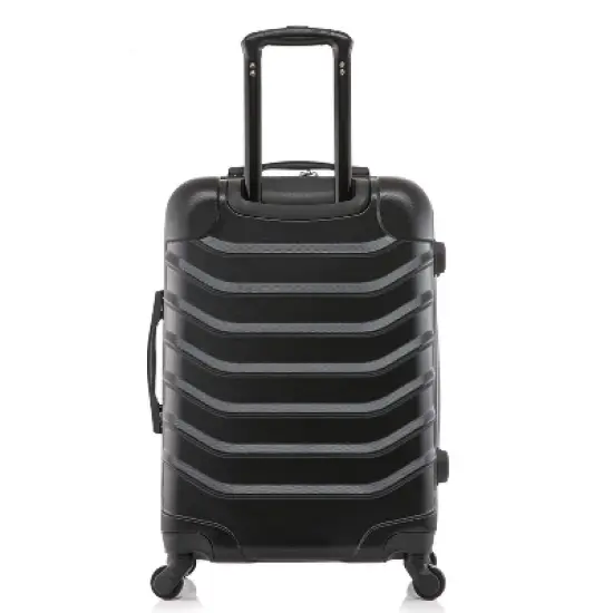 InUSA Endurance Lightweight Hardside Large Checked Spinner Suitcase image {8}