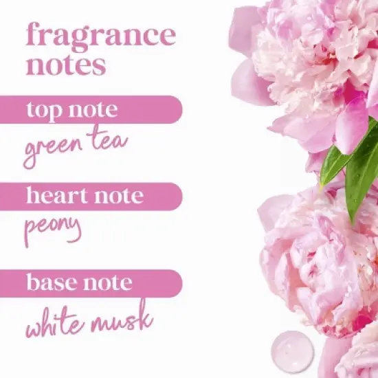 Dove Renew Body Wash - Peony & Rose Oil 24hr Lotion-Soft Skin - Vegan & PETA Approved 20 fl oz image {6}