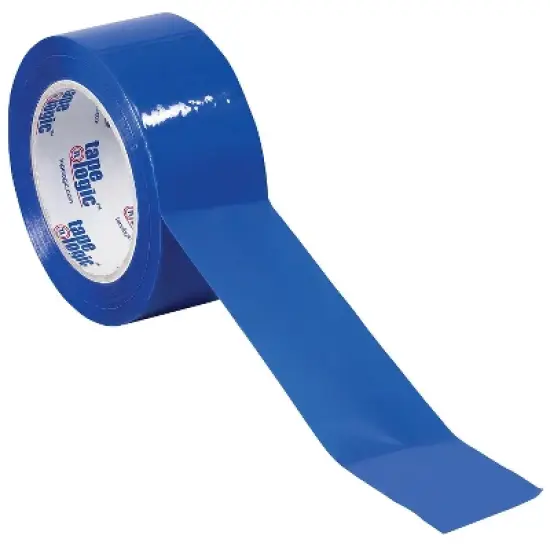 Tape Logic Carton Sealing Tape 2.2 Mil 2" x 110 yds. Blue 6/Case T90222B6PK image {2}