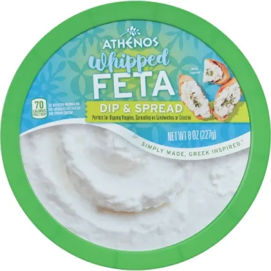 Athenos Whipped Feta Cheese Dip & Spread - 8oz image {8}