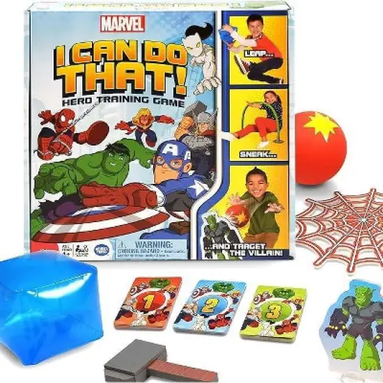 Ravensburger Wonder Forge Marvel I Can Do That! Hero Training Action Game: Educational, Kids' Classic Board Game image {1}