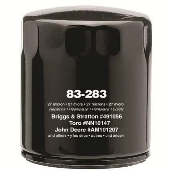 Oregon 83-283 Oil Filter Replaces John Deere AM101207 B & S 491506 Toro NN10147 image {2}