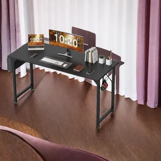 FONTOI Ergonomic Standing Desk, Height Adjustable Computer Desk with Control Pane image {6}