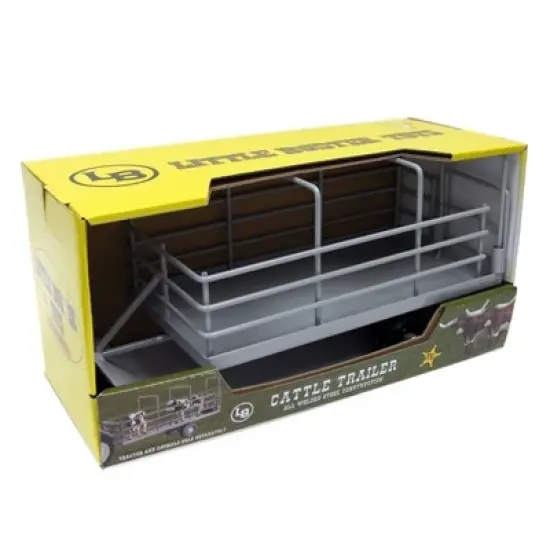 Little Buster Toys 1/16 Metal Cattle Trailer 500229 image {4}