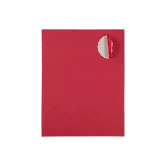 JAM Paper Circle Round Label Sticker Seals 2.5 Inch Diameter Red 120/Pack 147628585 image {2}