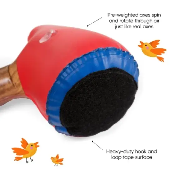 HearthSong Giant Double-Sided Inflatable Axe-Throwing and Ball-Toss Target Game for the Backyard or Basement image {4}