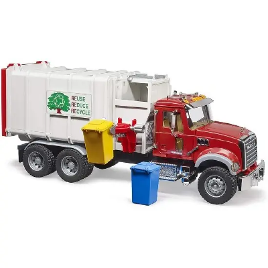 Bruder Mack Granite Side Loading Garbage Truck image {2}