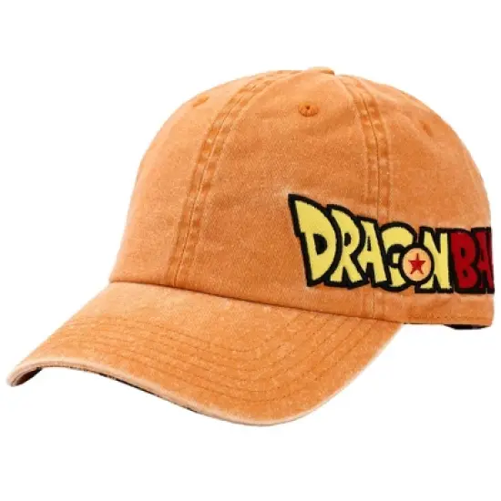 Dragon Ball Z Anime Cosplay Orange Goku Baseball Cap Hat with embroidered Logo for Men image {1}
