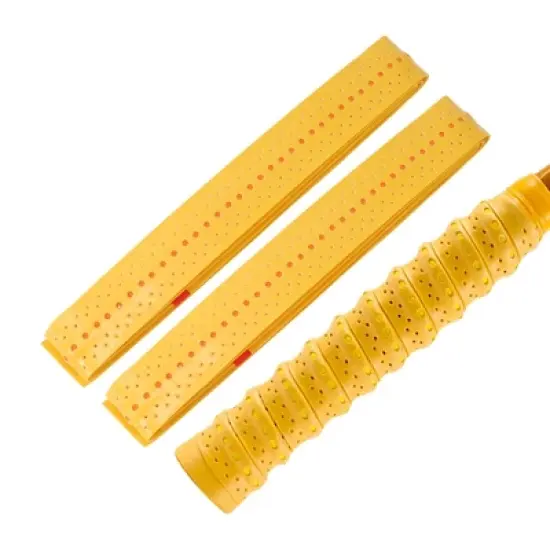 Unique Bargains Tennis Racket Grip Tape Anti-Slip Absorbent Breathable 2 Pcs image {13}