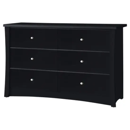 Storkcraft Crescent 6 Drawer Dresser image {9}