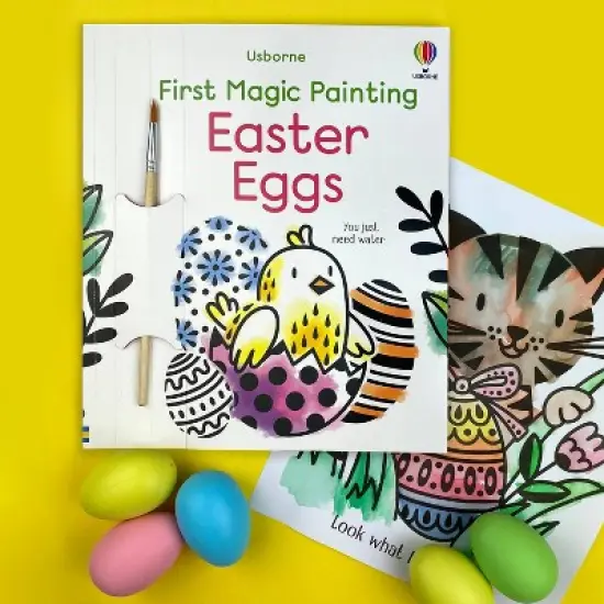 First Magic Painting Easter Eggs - by  Abigail Wheatley (Paperback) image {4}