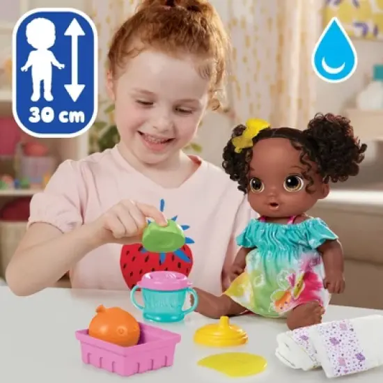 Baby Alive Fruity Sips Baby Doll - Black Hair/Brown Eyes image {5}