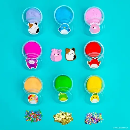 Squishmallow 13pc Ultimate Slime Mix in Set: Sensory Development Toy & Educational Slimes Suitable for Kids image {1}