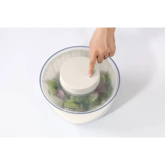 Cook With Color 4.5qt Round Electric Salad Spinner image {4}