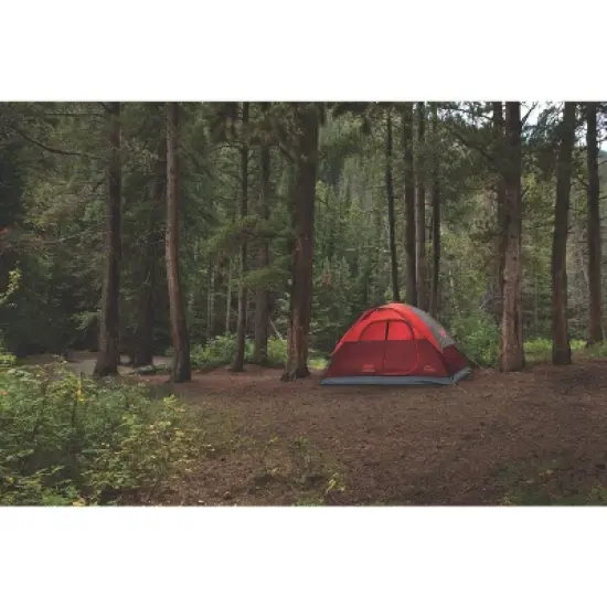 Coleman Flatwoods II 4 Person Tent - Red image {7}