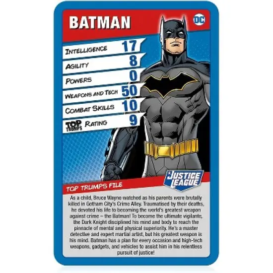 Top Trumps DC Justice League Card Game image {2}