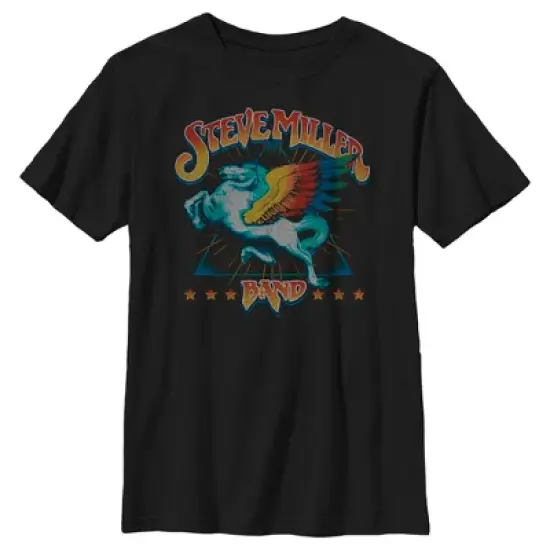 Boy's Steve Miller Band Retro Logo T-Shirt image {4}