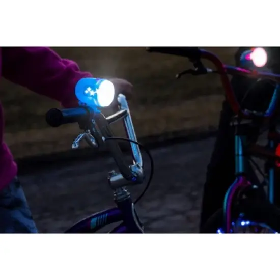 Brightz Ride LED - Star: ABS Bike Lights, Handlebar & Seat Post Mount, 11-Hour Battery image {10}