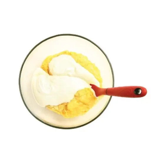 Norpro Grip-EZ Fiskie Fork and Whisk Combo Kitchen Tool, Red image {1}