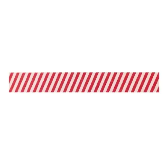 Wrapables Washi Masking Tape, Blissful Patterns Group, Red Stripes image {1}