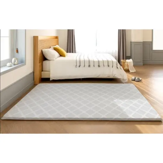 Baby Bubble Safety Mat - Mild Waffle - 82.7 x 59 inches image {4}