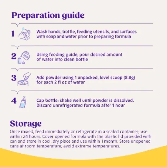 Bubs Essential Milk Infant Powdered Formula Canister - 0-12 Months - 20oz image {4}