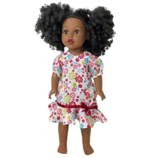 Doll Clothes Superstore Size 14 Matching Girl And Doll Red Flower Dresses image {3}