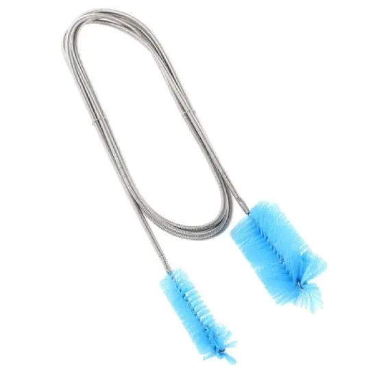 Unique Bargains Aquarium Flexible Double Ended Cleaning Pump Tube Filter Brush 66" image {2}