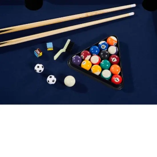 MD Sports 48" 2 in 1 Swivel Table Game image {2}