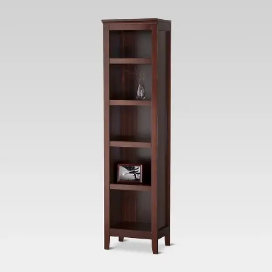 72" Carson Narrow Bookcase - Threshold image {5}