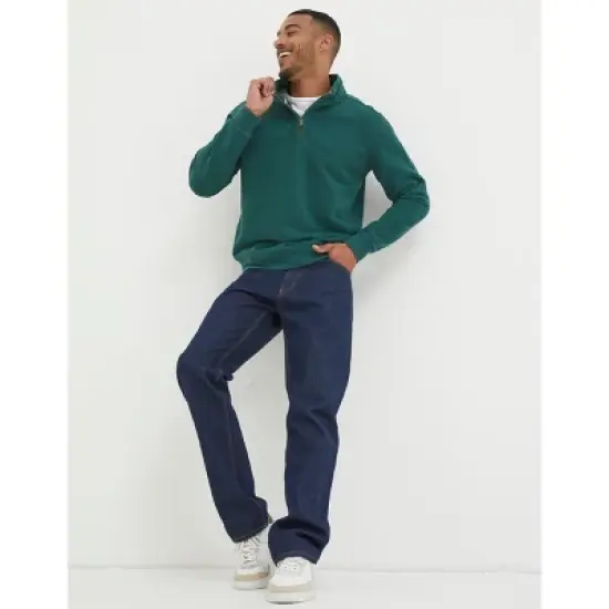 FatFace Mens Fowey Half Neck Pullover image {3}