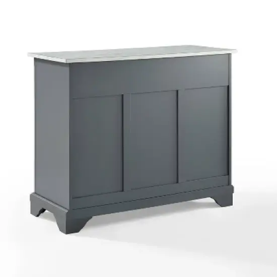 Avery Kitchen Island Gray - Crosley image {2}