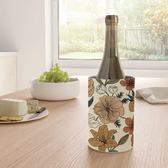 Emanuela Carratoni Spring Floral Mood Wine Chiller - Deny Designs image {1}