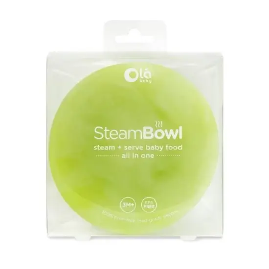 Olababy Silicone Baby Feeding Steam Bowl image {5}
