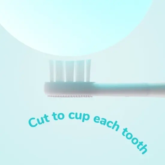 ORDO Sonic Kids' Rechargeable - Brush Heads - White - 4pk image {3}