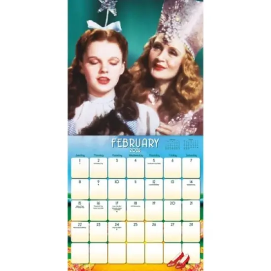 Trends International 2026 The Wizard of Oz 12"x12" Wall Calendar image {2}