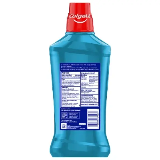 Colgate Total Active Prevention Alcohol-Free Mouthwash - Peppermint - 1L image {9}