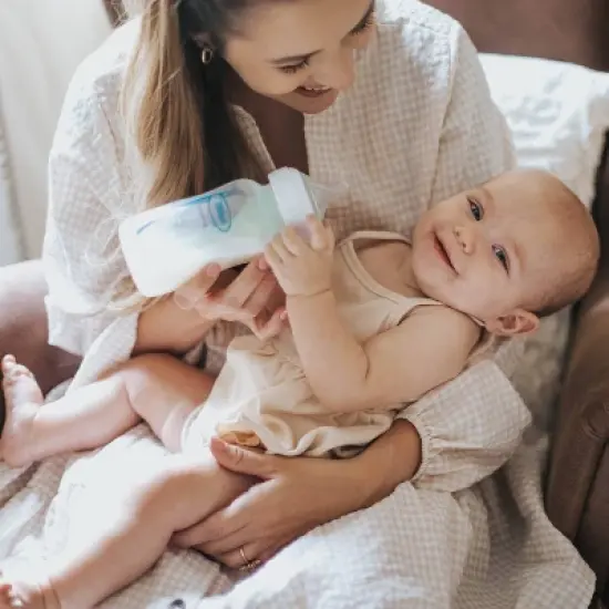 Dr. Brown's 9oz Anti-Colic Options+ Wide-Neck Baby Bottle with Level 1 Slow Flow Nipple - 0m+ image {15}