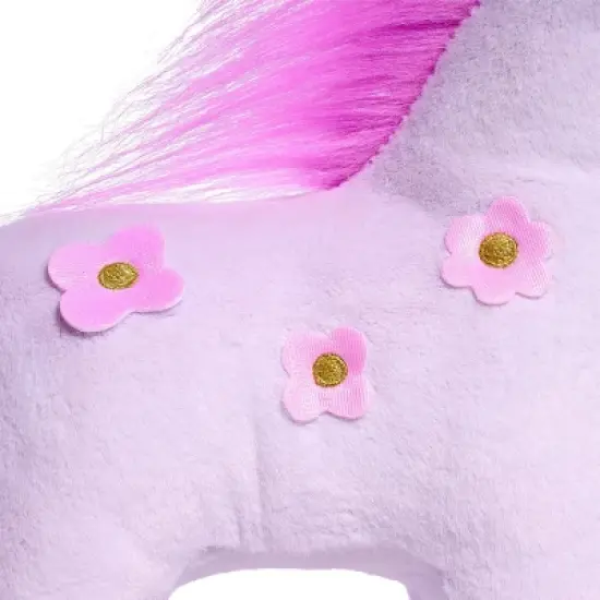 FAO Schwarz 13" Purple Unicorn Glow in the Dark Toy Plush image {8}