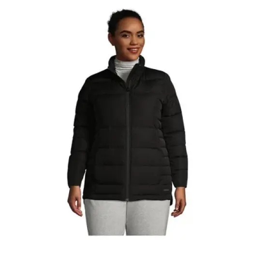 Lands' End Women's Down Puffer Jacket image {3}