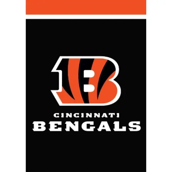Briarwood Lane Cincinnati Bengals Garden Flag NFL Licensed 18" x 12.5" image {4}