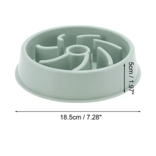 Unique Bargains Convenient Non-Skid Dog Water Bowl 1 Pc image {1}