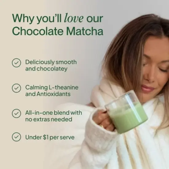 Morning Made Chocolate Blend Matcha Latte - 2.16oz/12ct image {2}