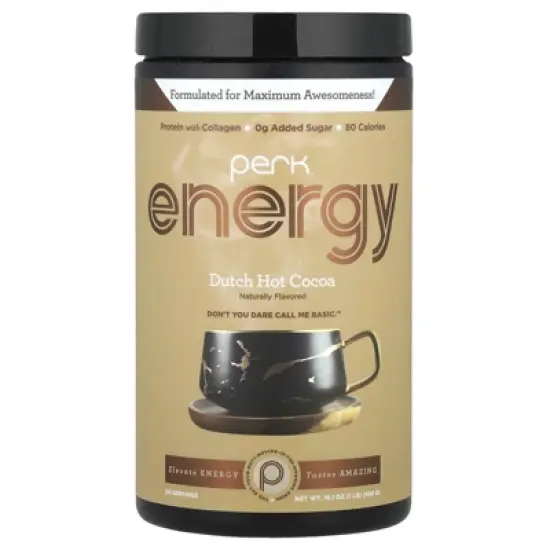 Perk Energy Dutch Hot Cocoa, 16.1 oz (450 g) image {4}